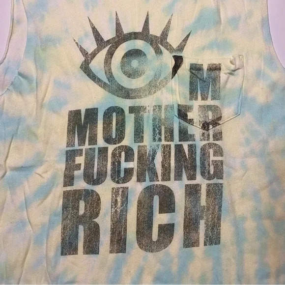 NWOT Medium Prince Peter Graphic Tie Dye Muscle Tank - Picture 2 of 6
